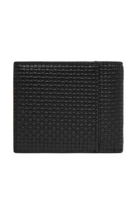 Calvin Klein Portfel Embossed Woven Billfold W/ Coin LV04D1125G Czarny. Kolor: czarny. Materiał: skóra #2
