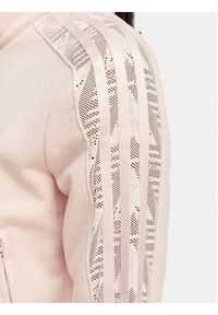 Adidas - adidas Bluza Firebird Lace KC6450 Różowy Slim Fit. Kolor: różowy. Materiał: bawełna #4