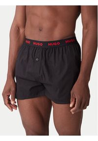 Hugo - HUGO Komplet bokserek 50532565 Czarny. Kolor: czarny. Materiał: bawełna #9