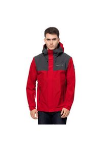 Kurtka uniwersalna męska Jack Wolfskin 11149412206. Typ kołnierza: kaptur. Kolor: czerwony. Materiał: syntetyk