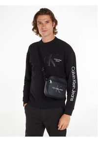 Calvin Klein Jeans Saszetka Monogram Soft Sq Camerabag18 K50K511826 Czarny. Kolor: czarny. Materiał: skóra #4