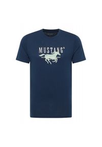 Męski T-Shirt Mustang Style Austin Dress Blues 1016484 5334 #4