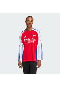 Adidas - Koszulka Arsenal 24/25 Long Sleeve Home. Kolor: czerwony, wielokolorowy, biały. Materiał: materiał. Długość rękawa: długi rękaw #1