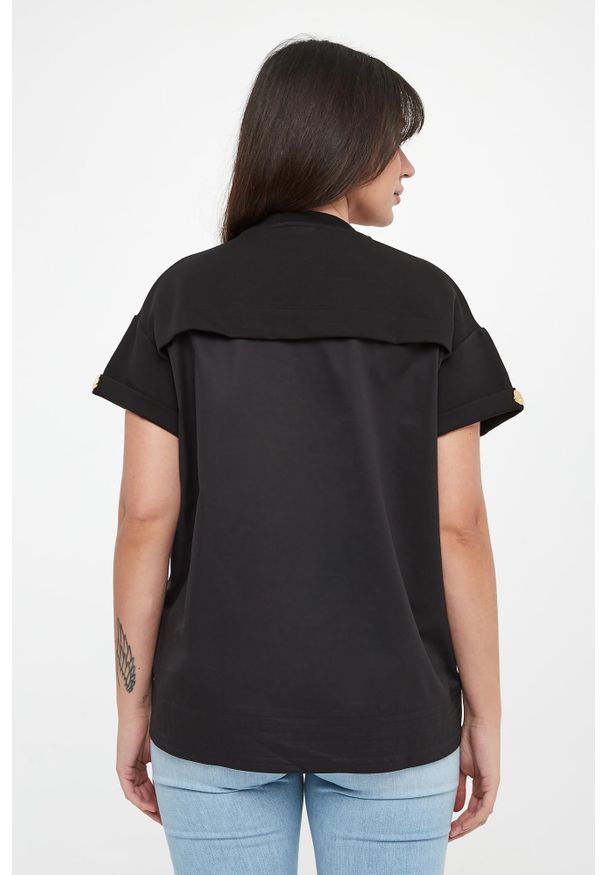 Elisabetta Franchi - T-shirt damski ELISABETTA FRANCHI