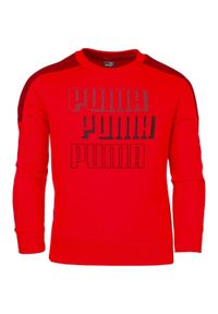 Bluza sportowa dla dzieci Puma Alpha Crew FL. Kolor: czerwony #1