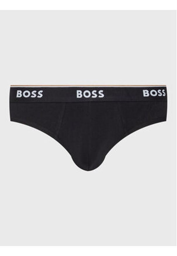 BOSS Komplet slipów Power 50475273 Kolorowy. Materiał: bawełna. Wzór: kolorowy