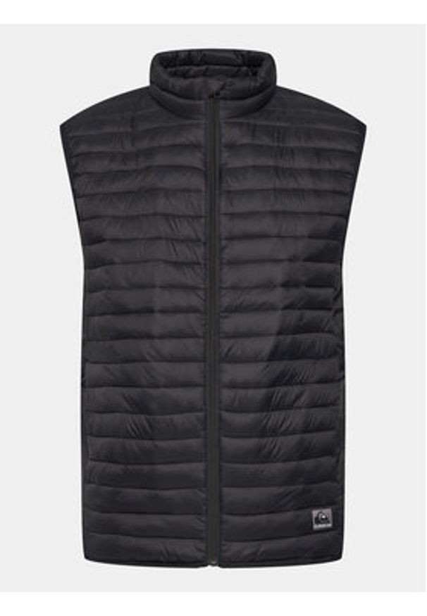 Quiksilver Kamizelka Scalysleeveless Jckt EQYJK04009 Czarny Regular Fit. Kolor: czarny. Materiał: syntetyk