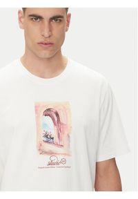 Jack & Jones - Jack&Jones T-Shirt Hydra 12277248 Biały Relaxed Fit. Kolor: biały. Materiał: bawełna #4