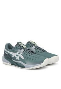 Asics Buty do tenisa Gel-Challenger 15 Clay 1041A508 Zielony. Kolor: zielony. Materiał: skóra. Sport: tenis #4