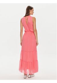 Haveone Sukienka letnia AFF-L010 Różowy Regular Fit. Kolor: różowy. Materiał: wiskoza. Sezon: lato #2
