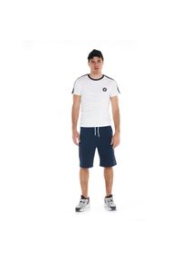LEONE 1947 APPAREL - Męski garnitur Academy. Kolor: niebieski, wielokolorowy, biały. Materiał: tkanina, dresówka