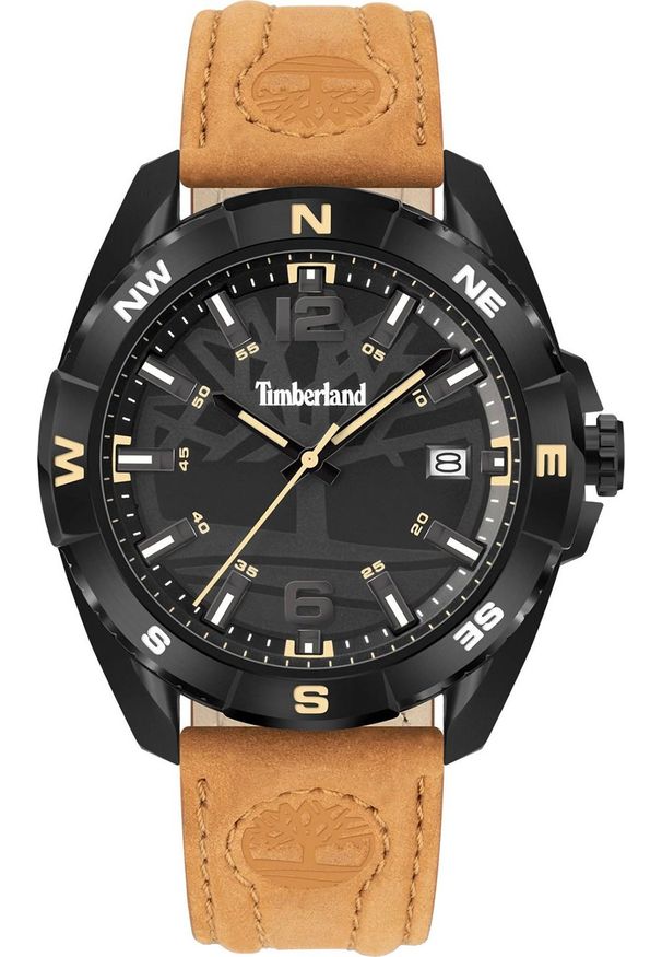 Zegarek Timberland Zegarek męski Timberland TBL.TDWGB2202101 brązowy. Kolor: brązowy