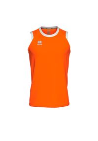ERREA - Koszulka dla dzieci Errea Dayton. Kolor: pomarańczowy, biały, wielokolorowy. Materiał: skóra. Wzór: kolorowy. Sport: koszykówka #1