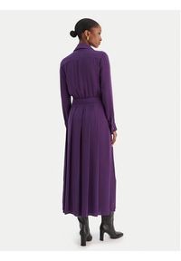 Liu Jo Sukienka koszulowa MF5145 T4241 Fioletowy Regular Fit. Kolor: fioletowy. Materiał: syntetyk. Typ sukienki: koszulowe #2