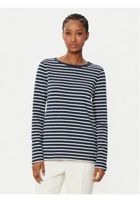 Weekend Max Mara Bluzka Erasmo 2515941061 Granatowy Regular Fit. Kolor: niebieski. Materiał: bawełna #1