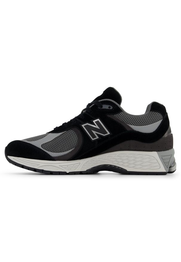 Buty unisex New Balance U2002RC – czarne. Kolor: czarny. Materiał: zamsz, guma. Szerokość cholewki: normalna