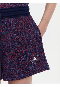 Adidas by Stella McCartney - adidas by Stella McCartney Szorty sportowe Stella McCartney Printed JG3608 Granatowy Loose Fit. Kolor: niebieski. Materiał: bawełna #4