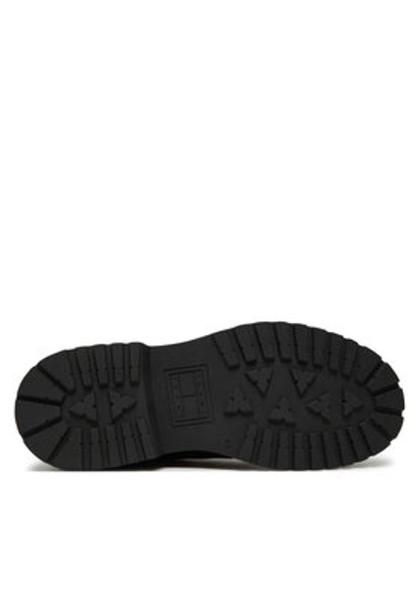 Tommy Jeans Trapery Tjm Lace Up Boot EM0EM01446 Brązowy. Kolor: brązowy. Materiał: skóra