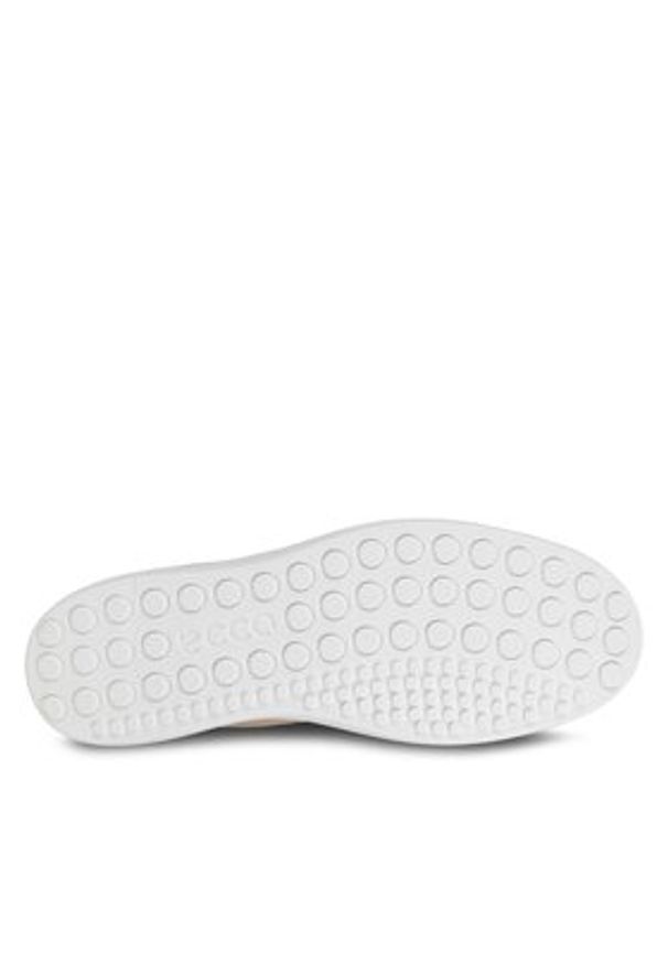 ecco - ECCO Sneakersy Soft 60 58240401004 Beżowy. Kolor: beżowy. Materiał: skóra