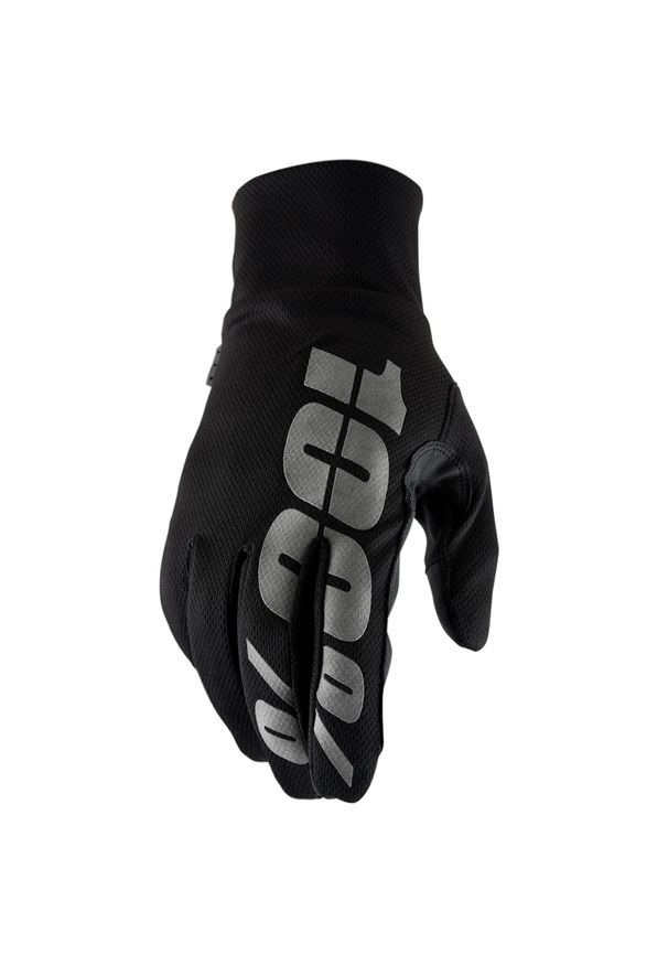 Rękawice 100% hydromatic. Kolor: czarny. Sport: kolarstwo