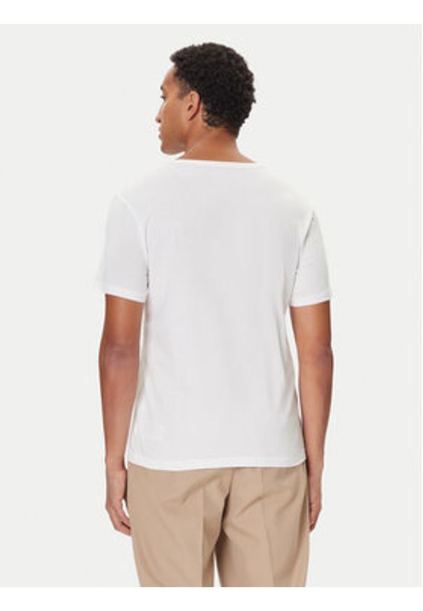 TOMMY HILFIGER - Tommy Hilfiger Komplet 3 t-shirtów UM0UM03637 Biały Regular Fit. Kolor: biały. Materiał: bawełna