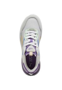 Buty damskie Puma Runtamed Platform. Kolor: biały, beżowy, fioletowy, wielokolorowy. Obcas: na platformie