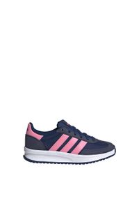 Adidas - Buty Run 70s 2.0 Kids. Kolor: niebieski, różowy, wielokolorowy. Materiał: syntetyk, tkanina, materiał. Styl: sportowy. Sport: bieganie