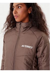 Adidas - adidas Kurtka outdoor Terrex Multi JN0812 Brązowy Regular Fit. Kolor: brązowy. Materiał: syntetyk. Sport: outdoor
