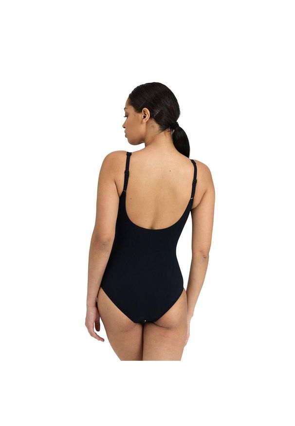 Strój kąpielowy damski Arena Bodylift Swimsuit Maura modelujący. Kolor: czarny. Materiał: materiał