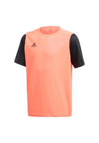 Adidas - Koszulka piłkarska dla dzieci adidas Estro 19 Jersey JUNIOR. Kolor: wielokolorowy, czerwony, czarny. Materiał: jersey. Sport: piłka nożna
