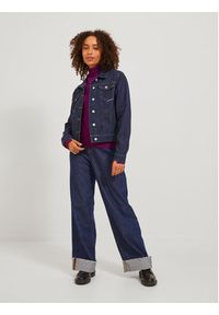 JJXX Golf 12201875 Fioletowy Regular Fit. Typ kołnierza: golf. Kolor: fioletowy. Materiał: wiskoza #4