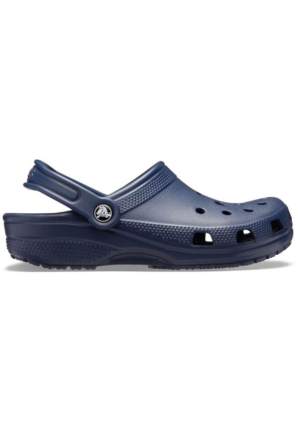 Crocs Clásico Zueco. Okazja: na co dzień. Kolor: niebieski. Styl: casual