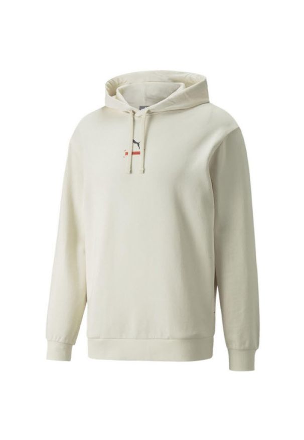 Bluza dresowa męska Puma BETTER. Kolor: biały. Materiał: dresówka