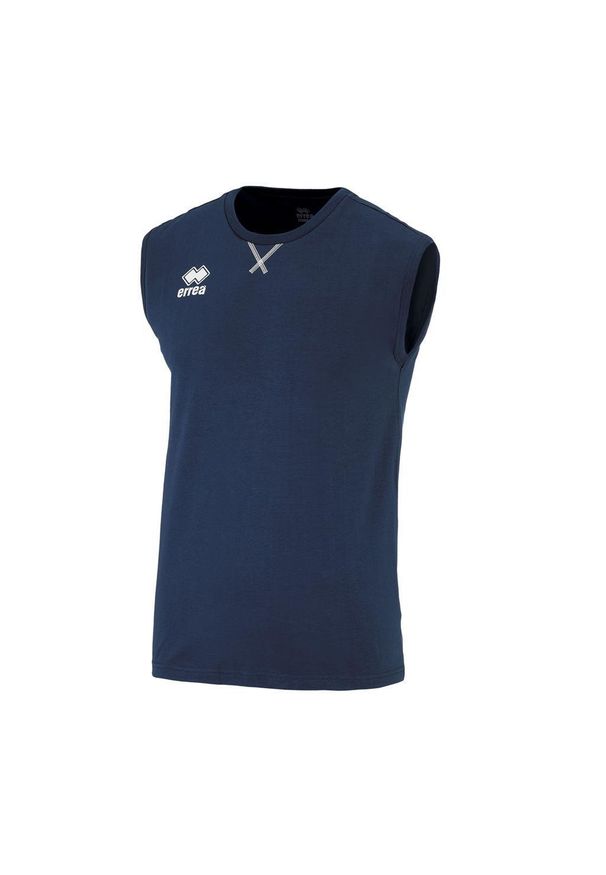 ERREA - Tank top Errea Professional 3.0. Kolor: niebieski. Materiał: bawełna. Sport: piłka nożna