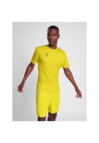 Jersey Hummel Authentic Pl. Kolor: żółty. Materiał: jersey. Sport: piłka nożna #1