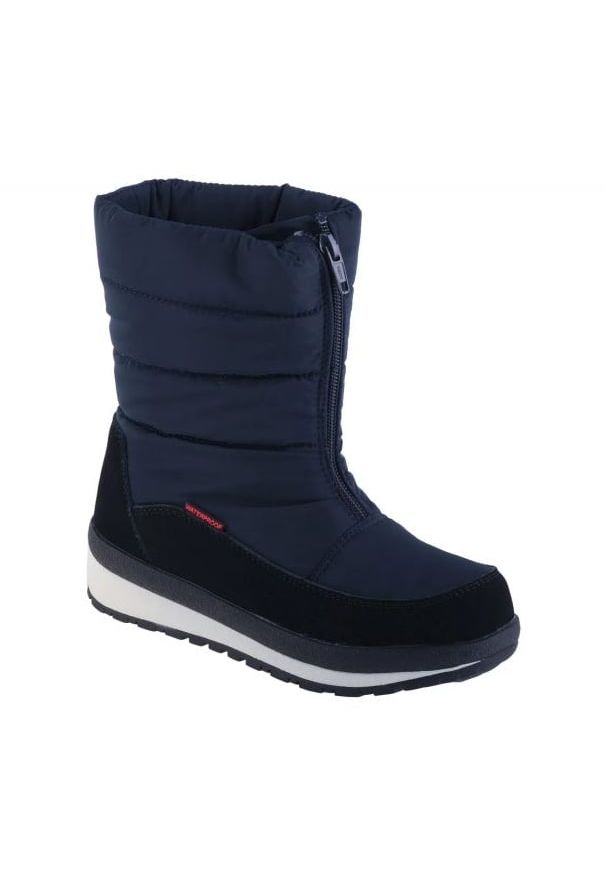Buty CMP Rae Snow Boots Jr 39Q4964-N950 niebieskie. Kolor: niebieski. Materiał: materiał. Szerokość cholewki: normalna. Sezon: zima