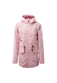 BEJO - Kurtka Softshellowa Dla Dziewczynki Rinoa II. Kolor: różowy. Materiał: softshell. Sport: turystyka piesza