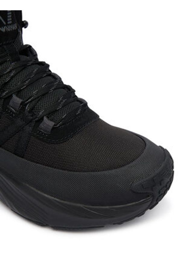 EA7 Emporio Armani Sneakersy Stivale 7X000299 AF18450 MZ042 Czarny. Kolor: czarny. Materiał: materiał