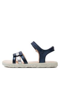 Geox Sandały J Sandal Haiti Girl J458ZD 000NF C0673 D Granatowy. Kolor: niebieski #2