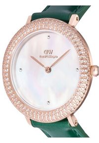 Daniel Wellington Zegarek Crystalline Bezel 32 DW00100826 Różowe złoto. Kolor: wielokolorowy, różowy, złoty. Materiał: skóra #2