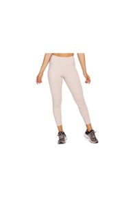 Leginsy fitness damskie Asics New Strong Highwaist Tight. Kolor: różowy. Materiał: elastan, poliester. Sport: fitness