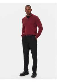 BOSS Sweter H-Hestro 50549986 Czarny Regular Fit. Kolor: czarny. Materiał: wełna #3