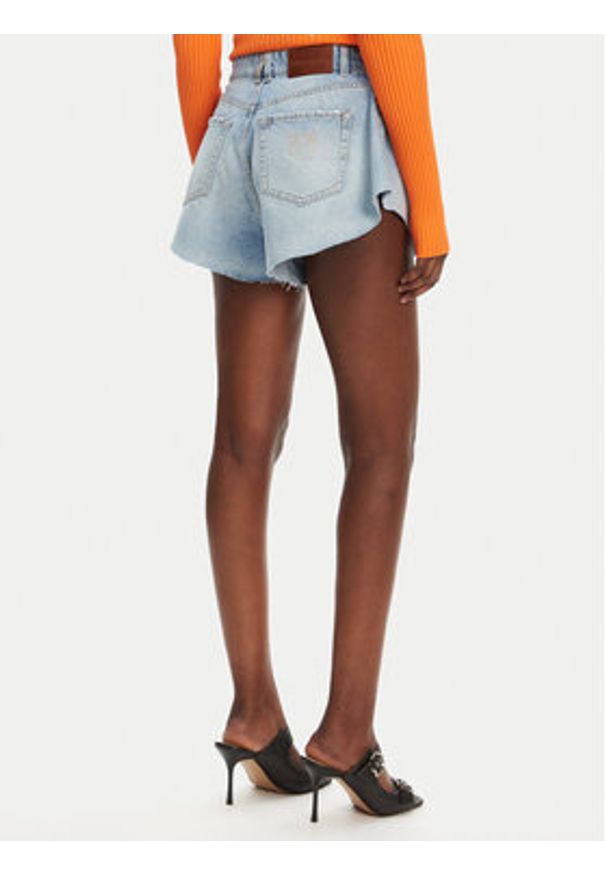 Pinko - PINKO Szorty jeansowe Calma 100395 A2OC Niebieski Relaxed Fit. Kolor: niebieski. Materiał: bawełna