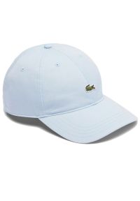 Czapka Lacoste Caps And Hats RK0491-001 - biała. Kolor: biały. Materiał: bawełna, tkanina. Sezon: lato. Styl: klasyczny, casual, street
