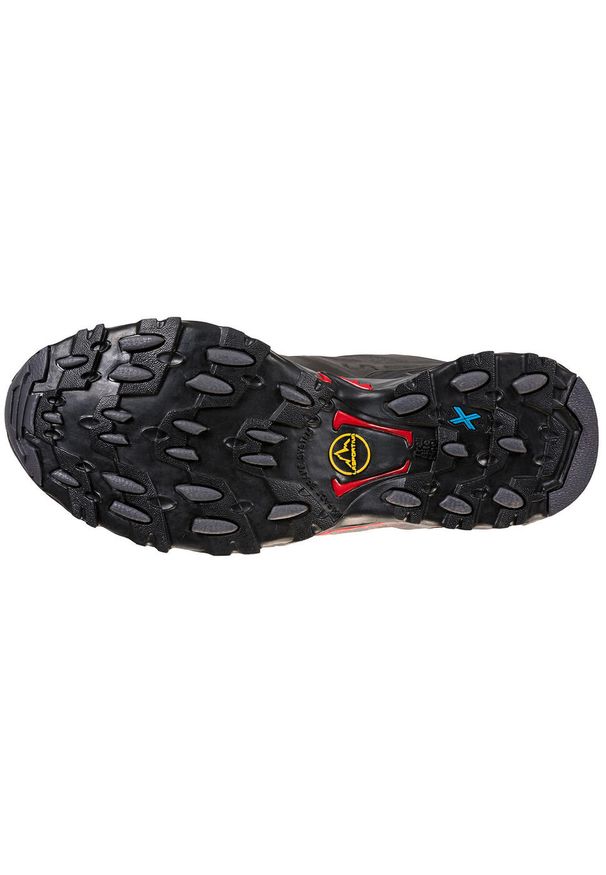 LA SPORTIVA - Buty trekkingowe męskie La Sportiva Ultra Raptor. Zapięcie: sznurówki. Kolor: czerwony, czarny, wielokolorowy. Materiał: syntetyk, tkanina, materiał. Szerokość cholewki: normalna