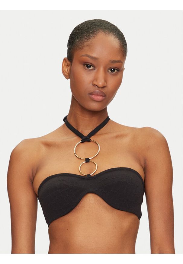 Chantelle Góra od bikini Eclipse C16ZMK Czarny. Kolor: czarny. Materiał: syntetyk