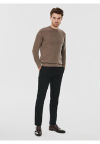 Pako Lorente - PAKO LORENTE – Męski sweter w kolorze brązowym. Kolor: brązowy. Materiał: bawełna, nylon. Sezon: jesień #7