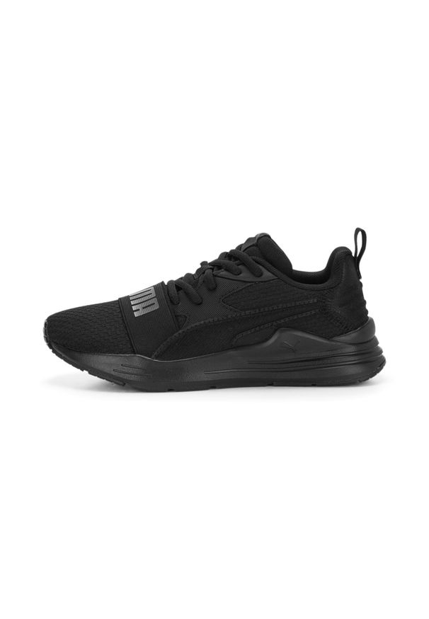 Buty do chodzenia Puma WIRED RUN PURE JR. Kolor: wielokolorowy, czarny, szary. Materiał: guma, materiał, tkanina, syntetyk. Sport: turystyka piesza, bieganie