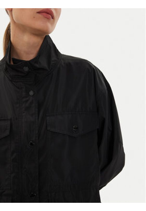 MICHAEL Michael Kors Kurtka przejściowa MT420F97LD Czarny Loose Fit. Kolor: czarny. Materiał: syntetyk