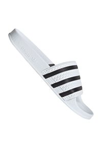 Adidas - Klapki adidas Adilette M 280648 białe. Kolor: biały. Materiał: syntetyk. Sezon: zima #6
